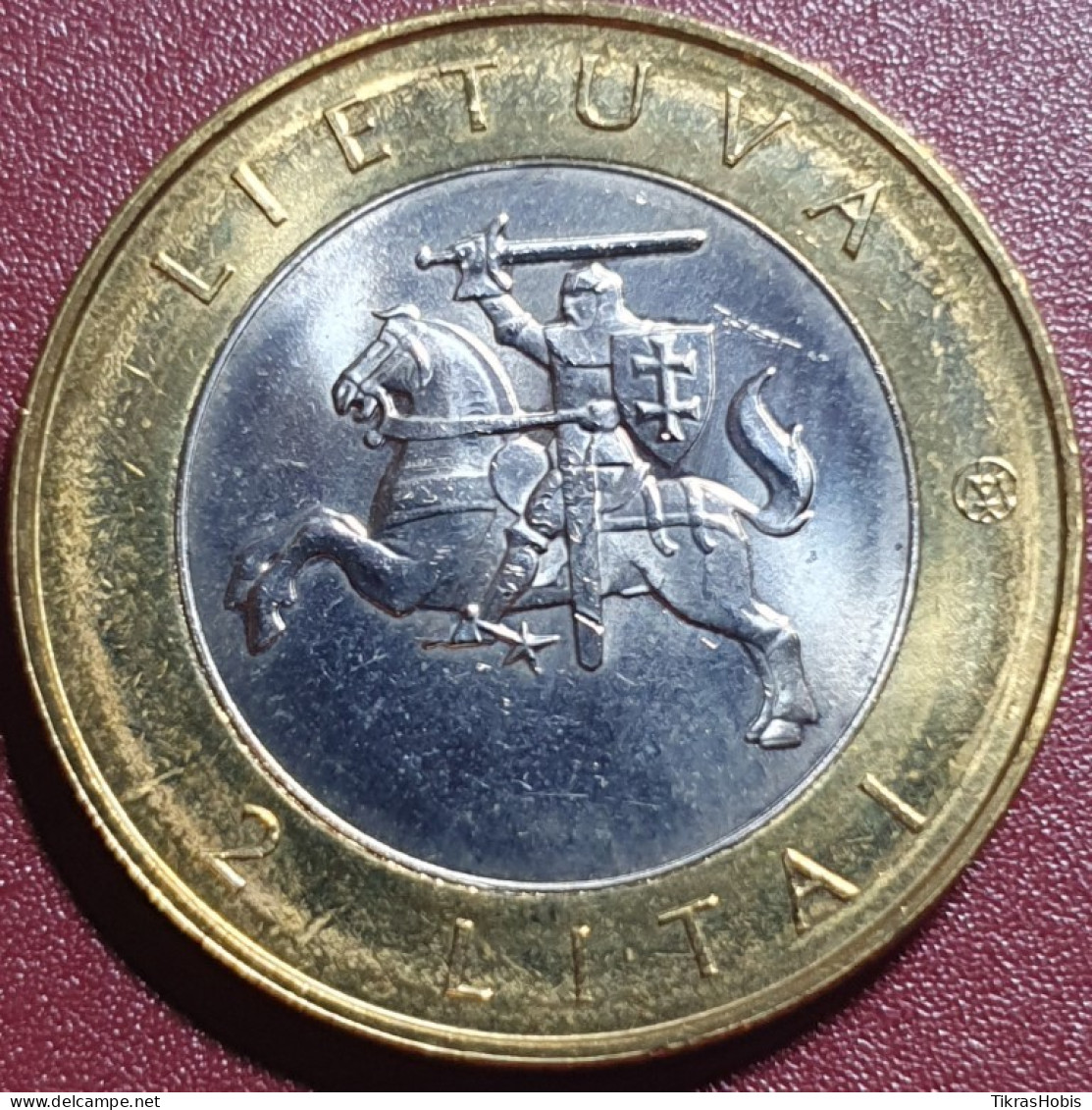 Lithuania 2 Litai, 2013 Spindle KM187 - Lithuania