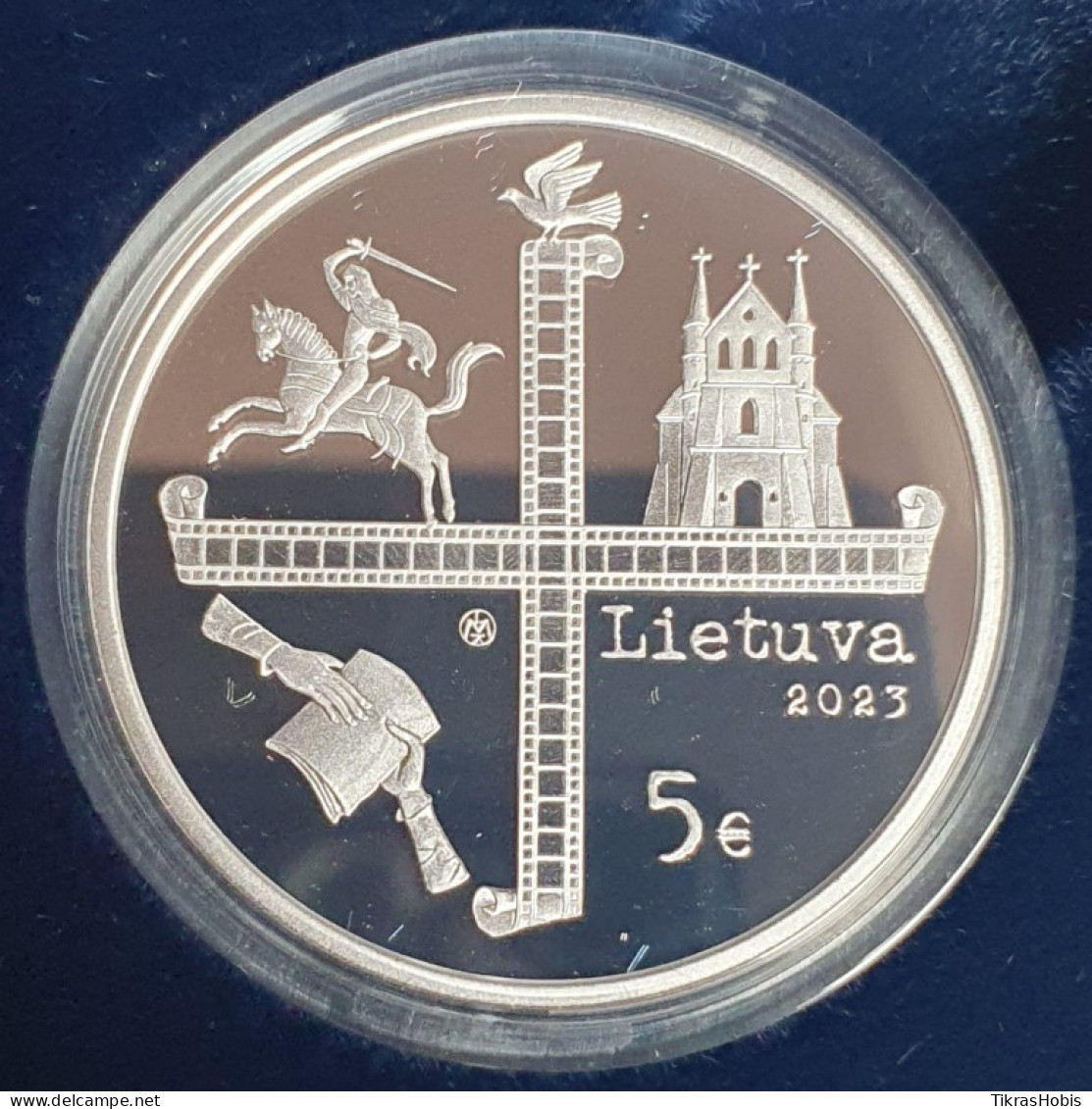 Lithuania 5 Euro, 2023 Lithuanian Catholic Church - Lituania