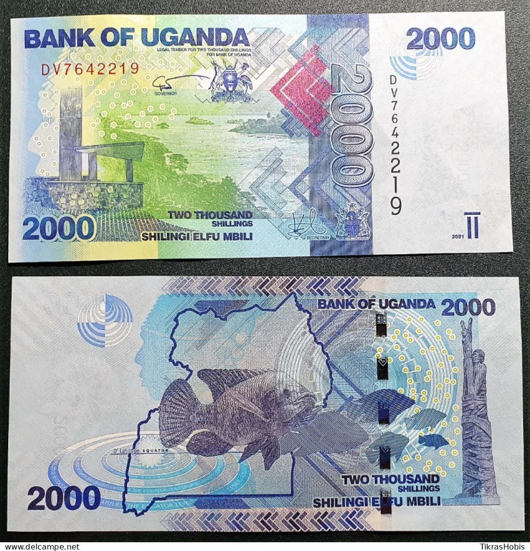 Uganda 2000 Shilling, 2021 P-50F - Uganda