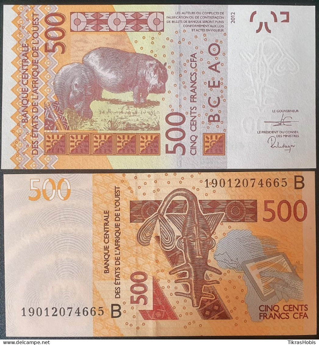 Benin 500 Franks, 2019 West African Walt., P-219 BI - Estados De Africa Occidental