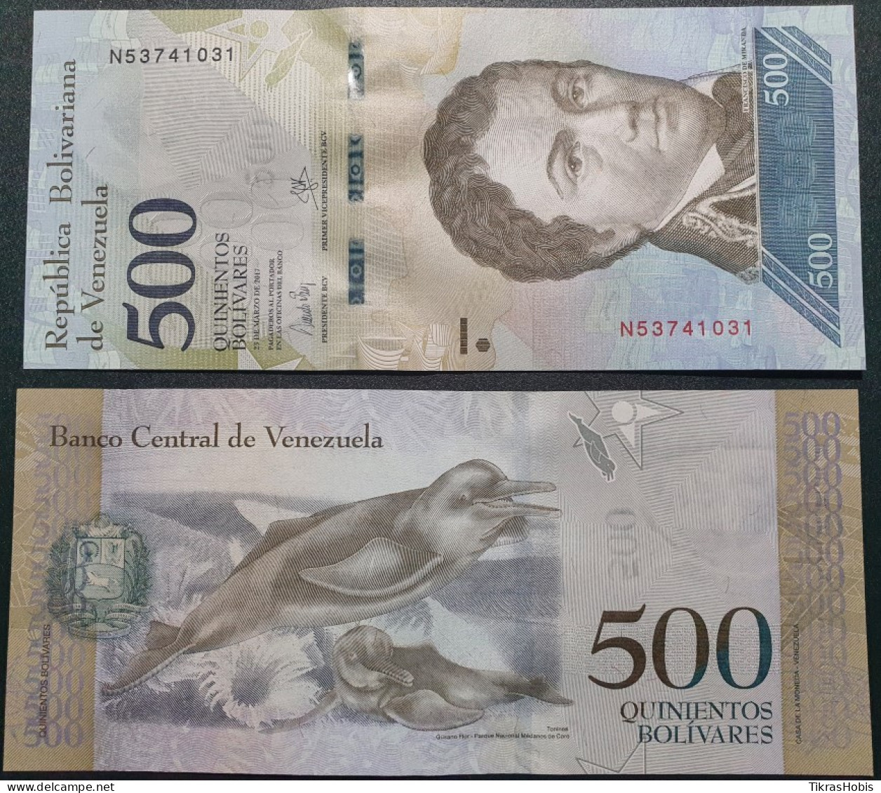 Venezuela 500 Bolivars, 2017 P-94B - Venezuela