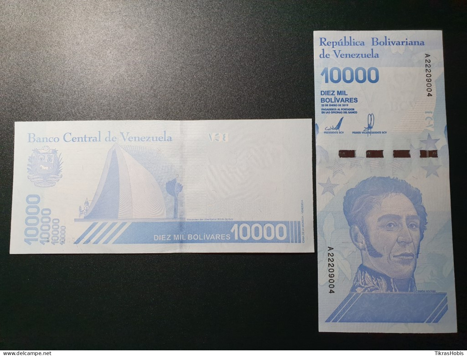 Venezuela 10000 Bolivars, 2019 P-109A - Venezuela