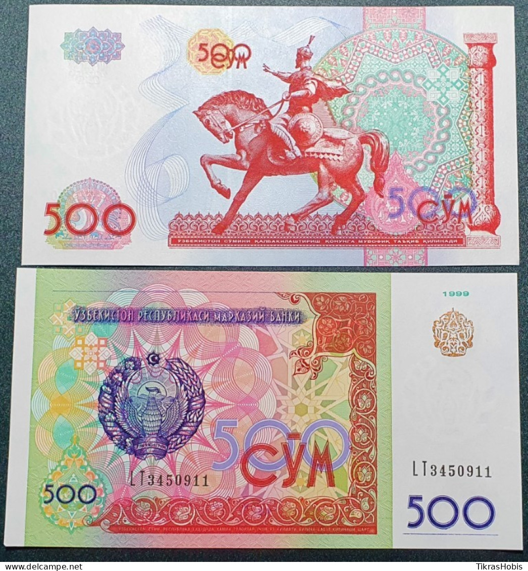 Uzbekistan 500 Somas, 1999 P-81A - Oezbekistan