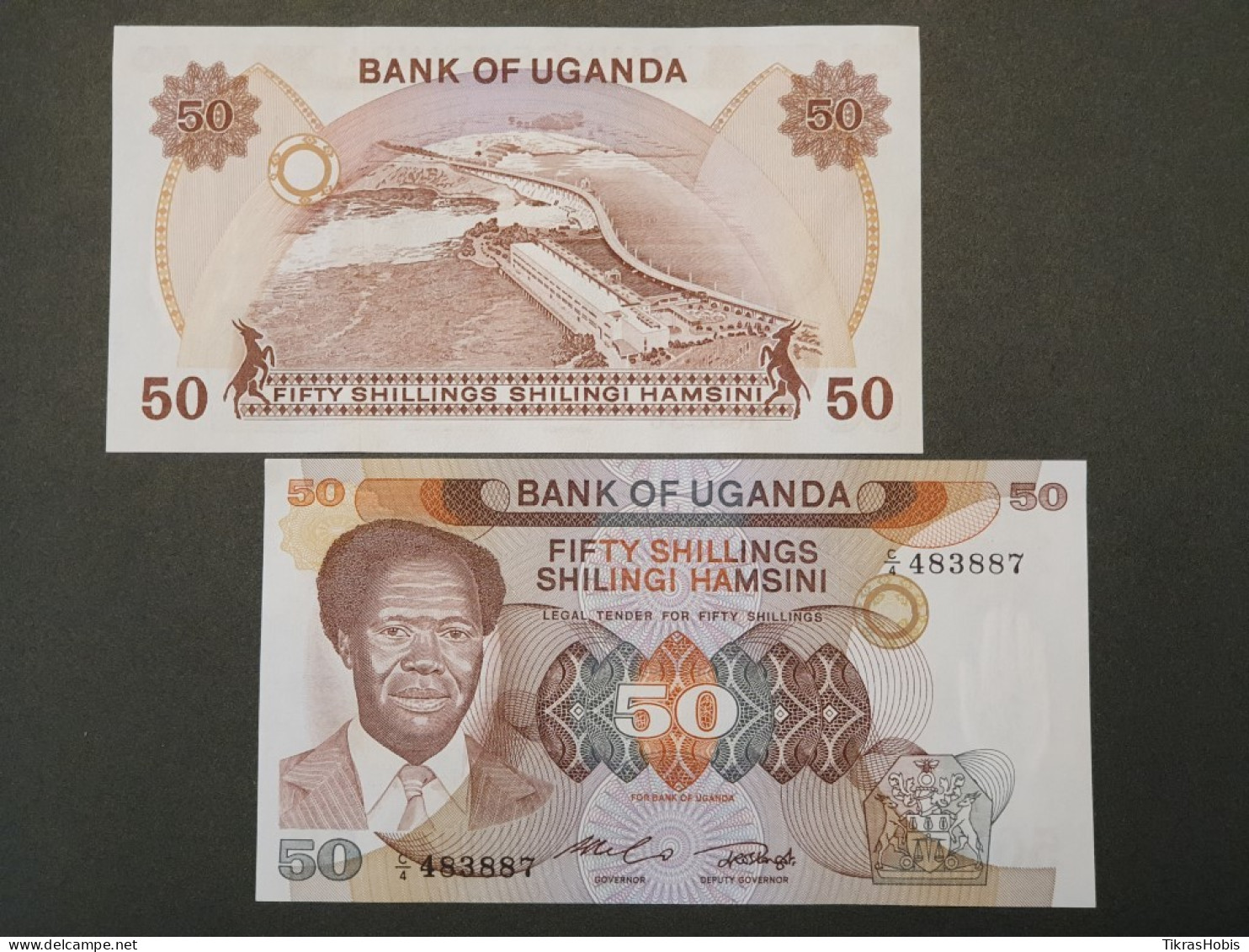 Uganda 50 Shillings, 1985 P-20 - Ouganda