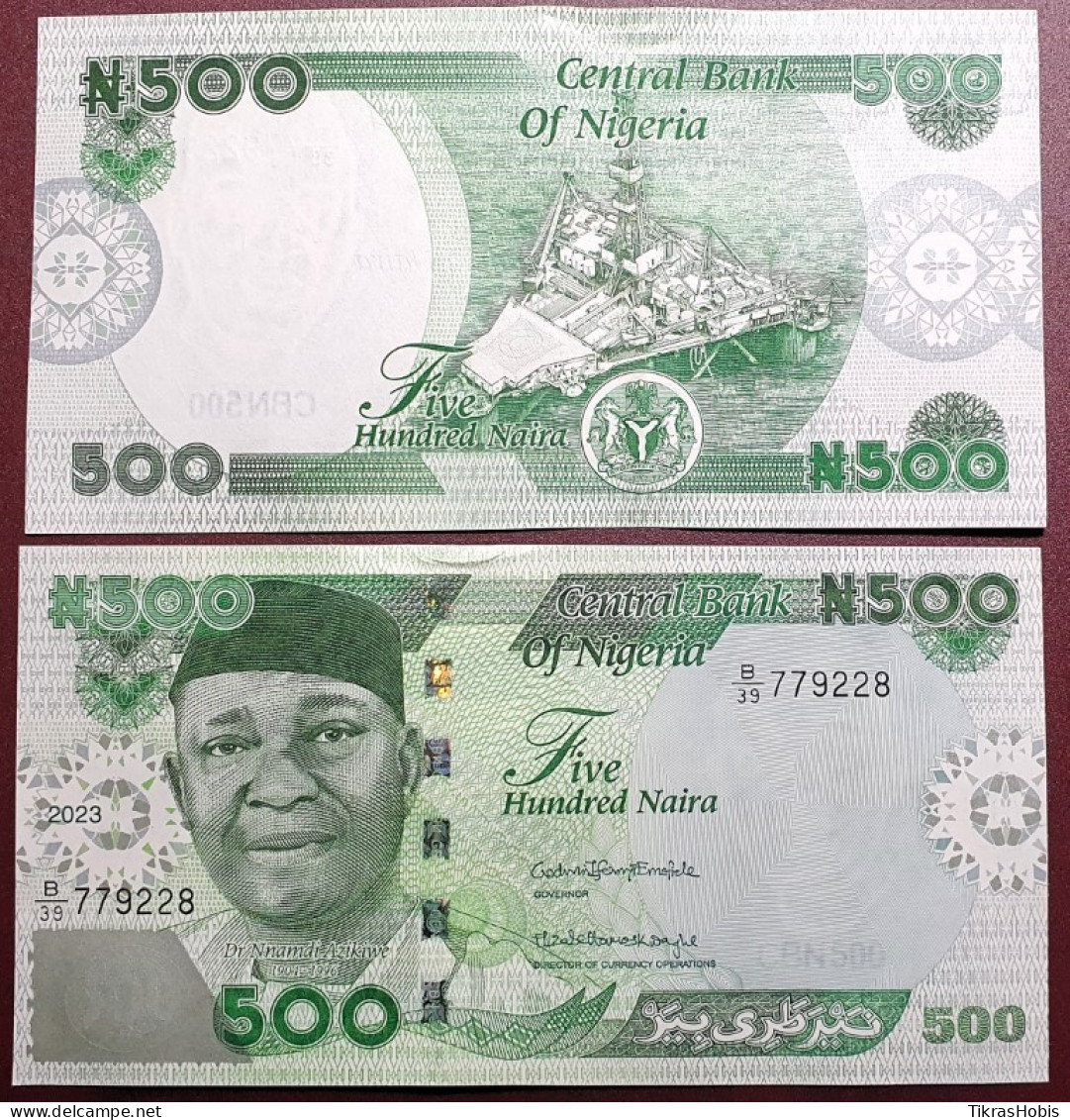 Nigeria 500 Nairios, 2023 P-48B - Nigeria