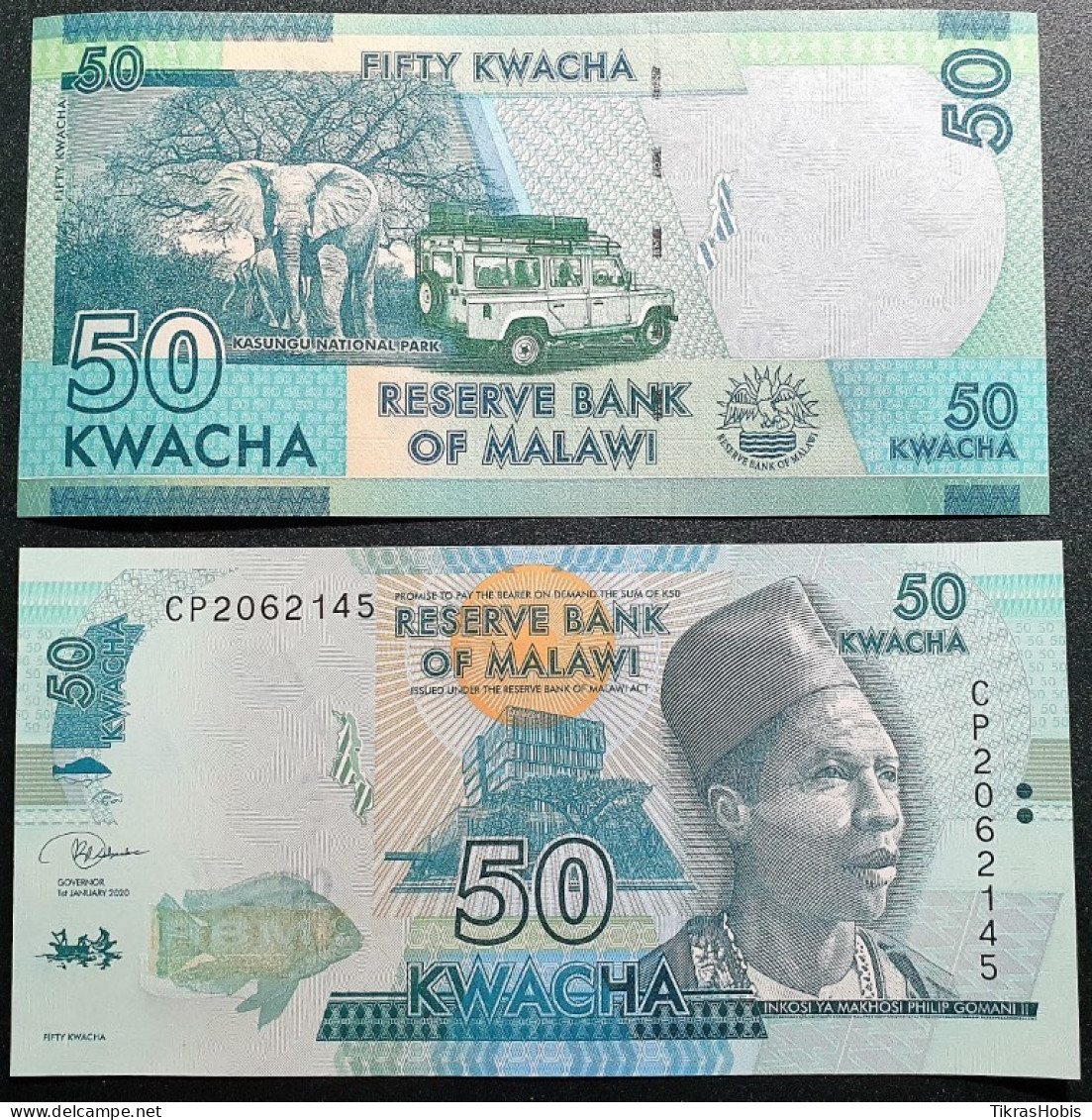 Malawi 50 Quačs, 2020 P-64G - Malawi