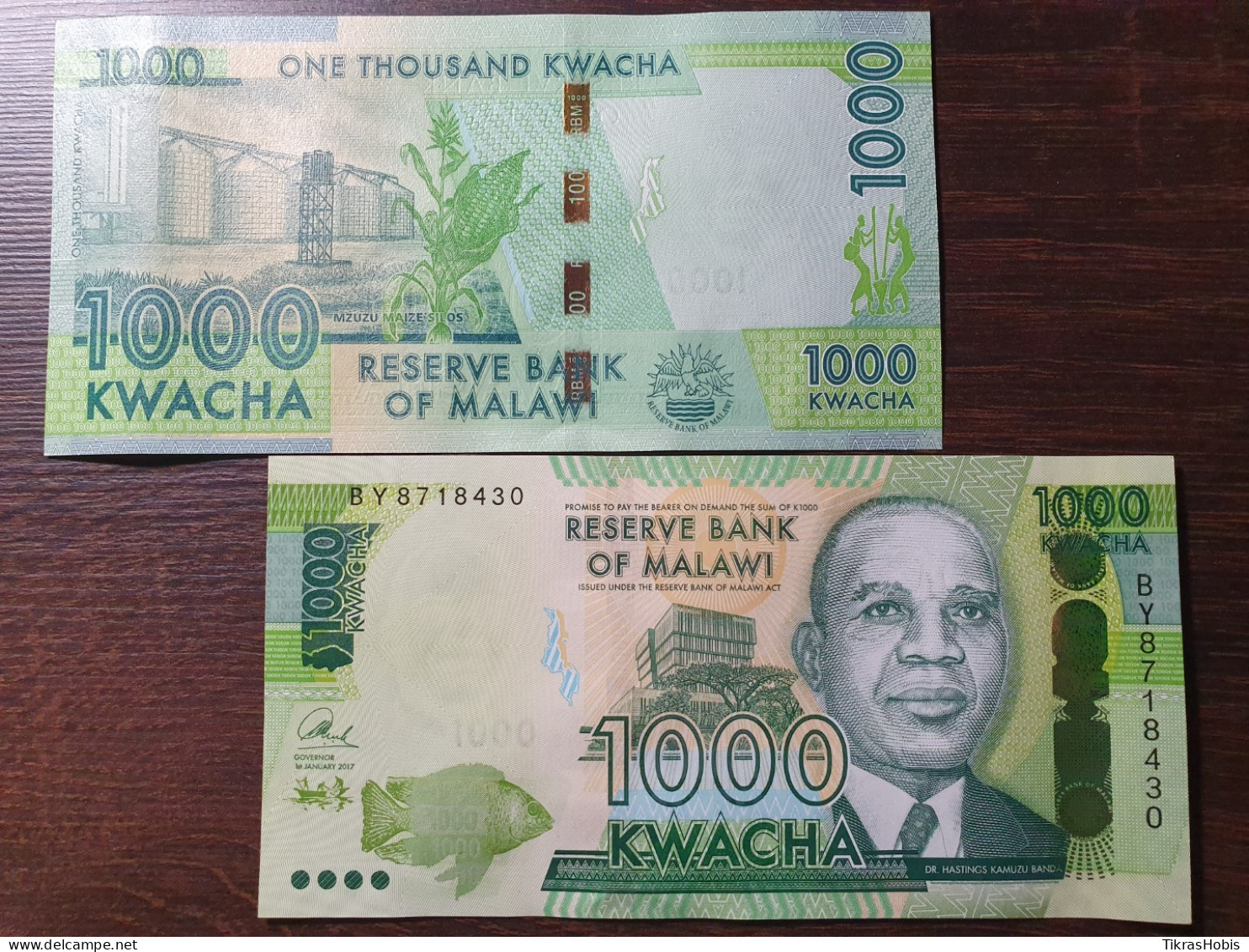 Malawi 1000 Quaches, 2017 P-68 - Malawi