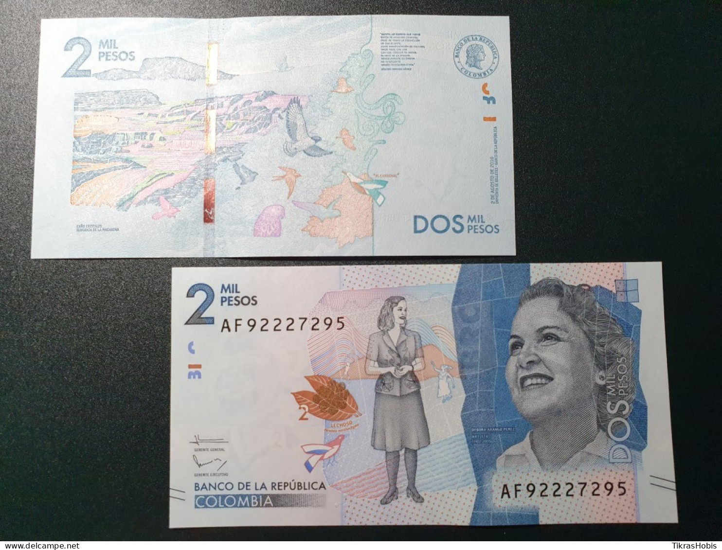 Colombia 2000 Pesos, 2016 P-458B - Kolumbien