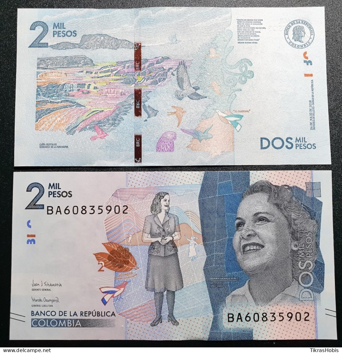 Colombia 2000 Pesos, 2018 P-458D - Colombia