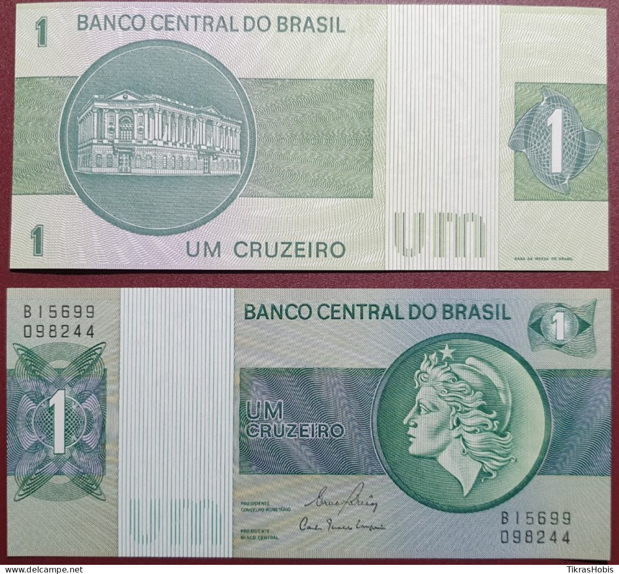 Brazil 1 Cruzeiro, 1980 P-191аc - Brazilië