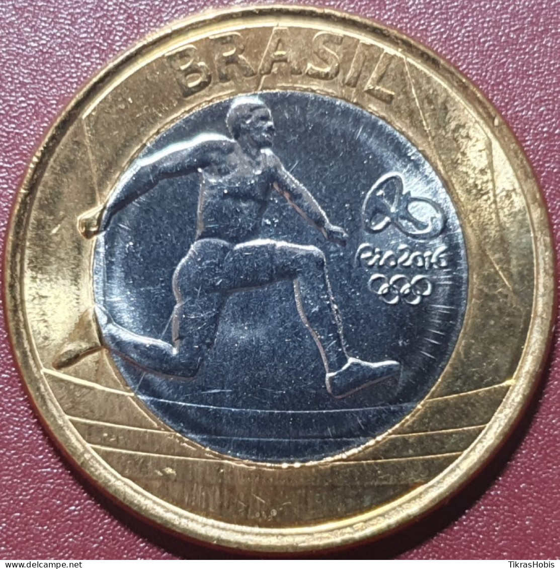 Brazil 1 Real, 2014 RIO Athletics KM687 - Brazil