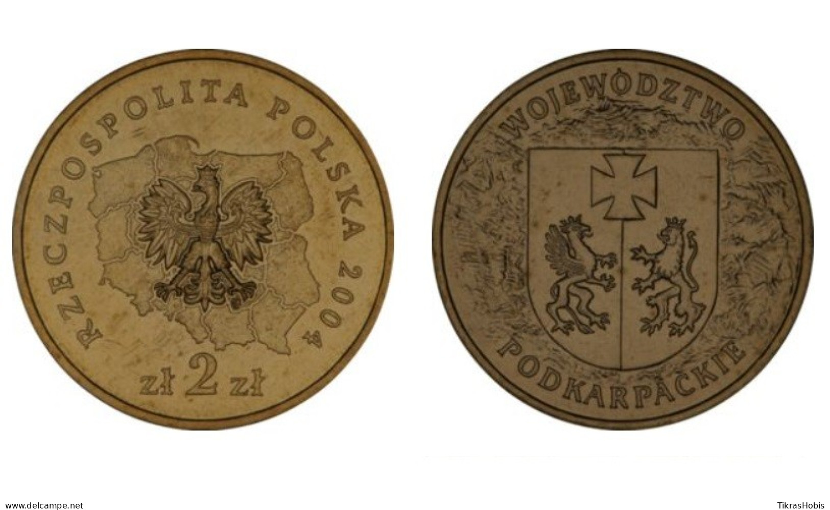 Poland 2 Zlotys, 2004 Subcarpathian Voivodeship Y490 - Poland