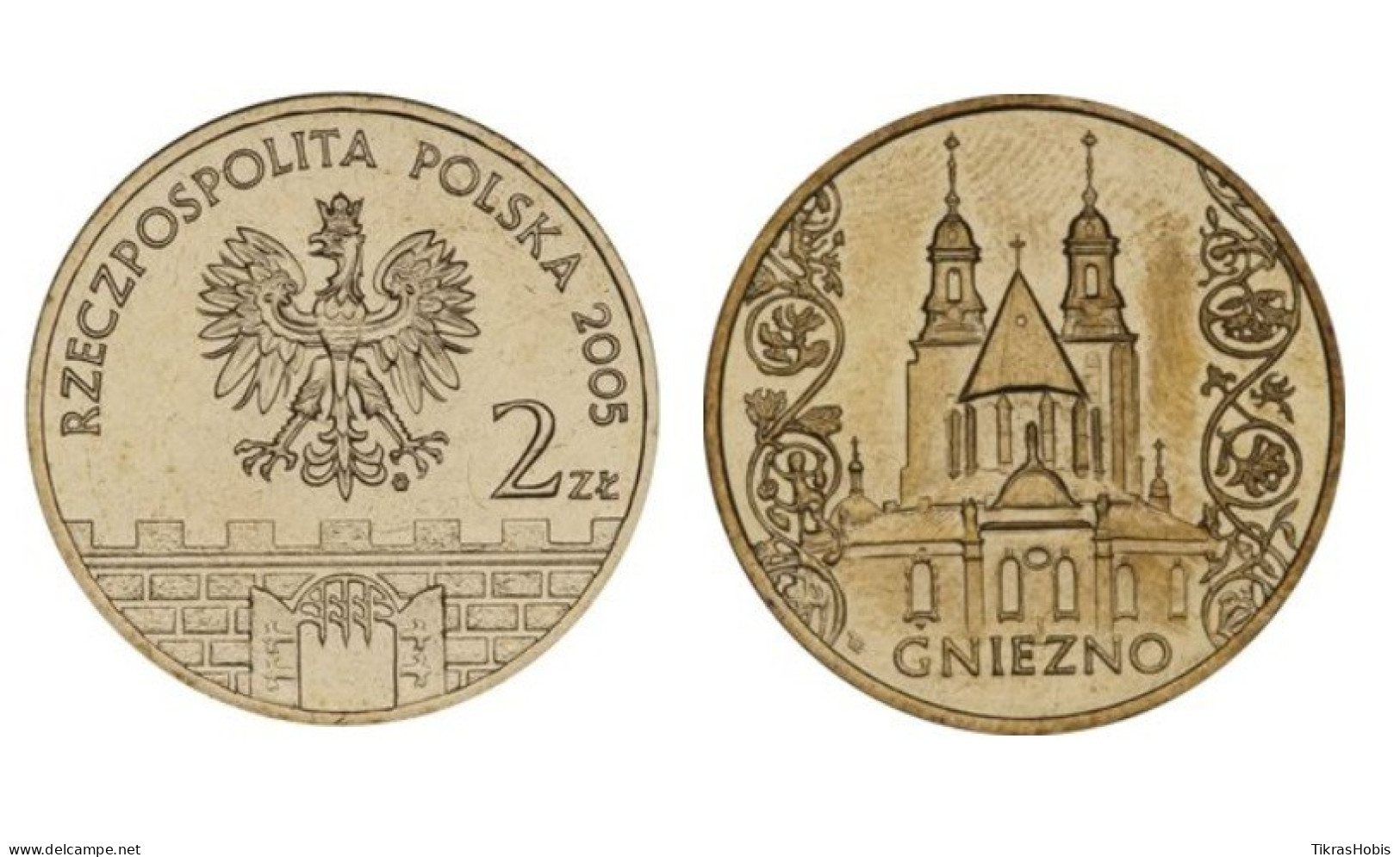 Poland 2 Zlotys, 2005 Gniezno Y564 - Pologne