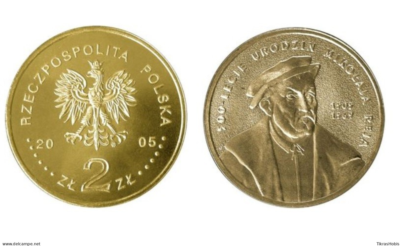 Poland 2 Zlotys, 2005 500 Mikalojus Ray Y608 - Poland