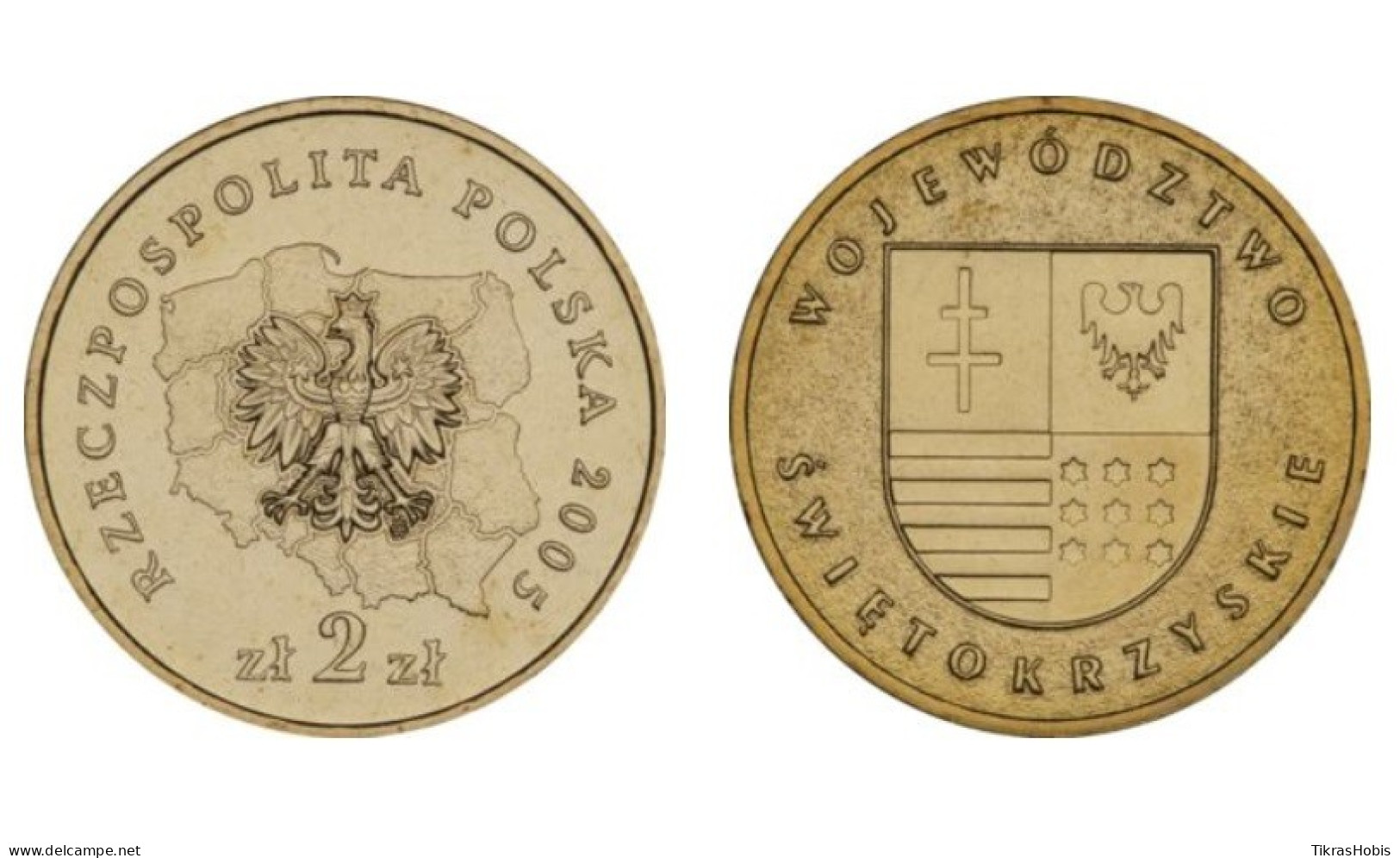 Poland 2 Zlotys, 2005 Province Of The Holy Cross Y560 - Poland
