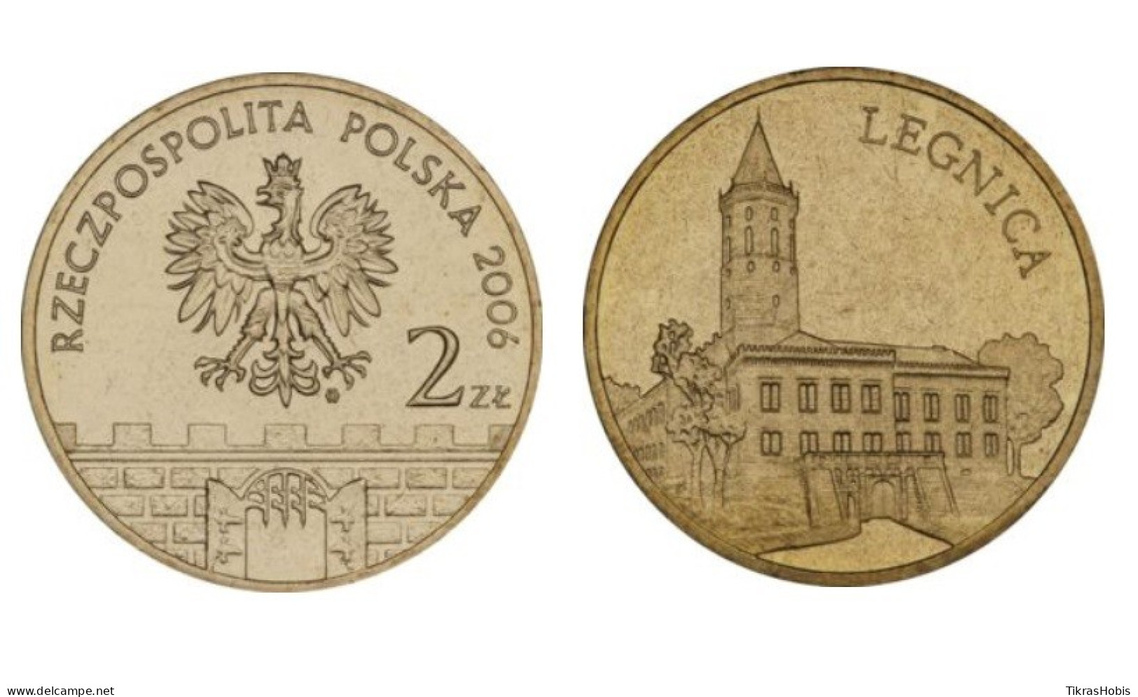 Poland 2 Zlotys, 2006 Legnica Y548 - Polonia