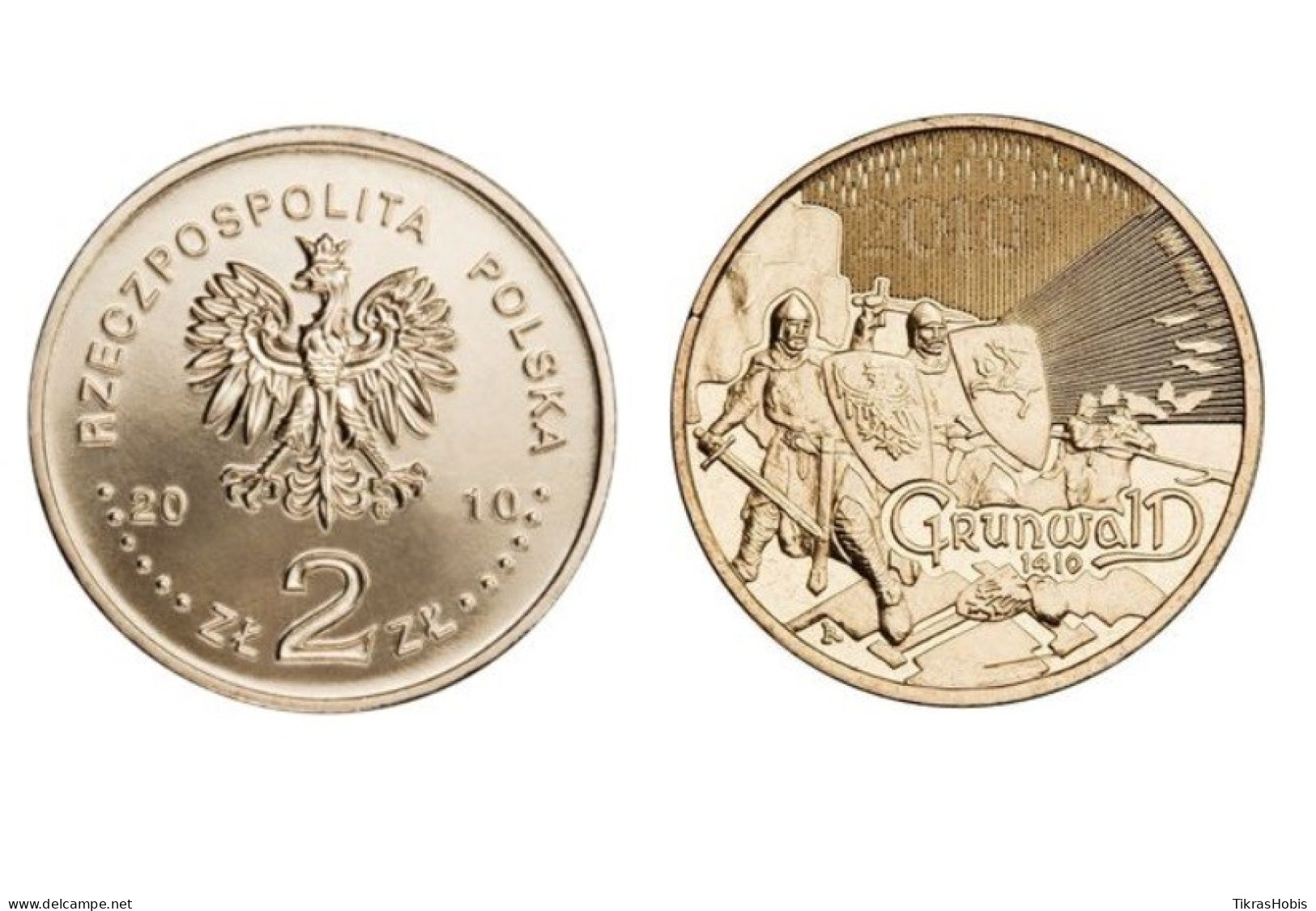 Poland 2 Zloty, 2010 Battle Of Grunwald Y732 - Polen