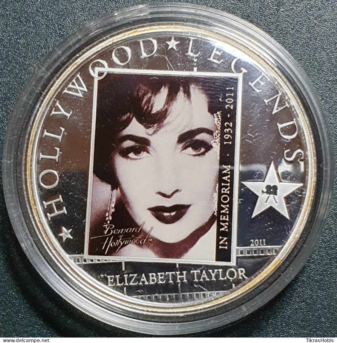 Cook Island 1 Dollar, 2011 Elizabeth Taylor KM1396 - Cookinseln