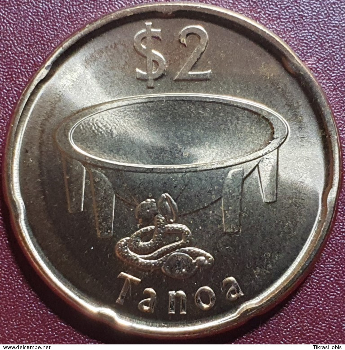 Fiji 2 Dollars, 2014 UC1 - Fidji