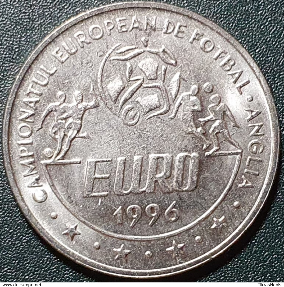 Romania 10 Leo, 1996 UEFA KM134 - Roemenië