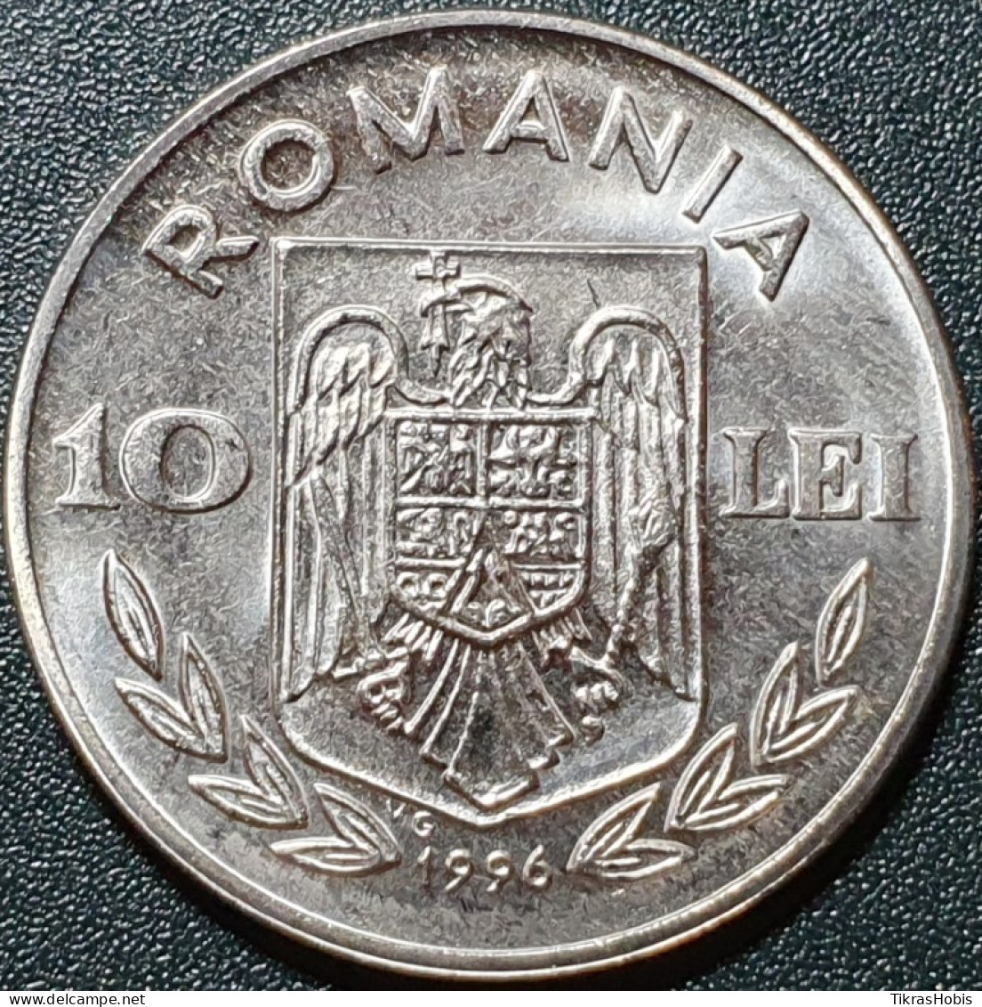 Romania 10 Leo, 1996 UEFA KM134 - Roemenië