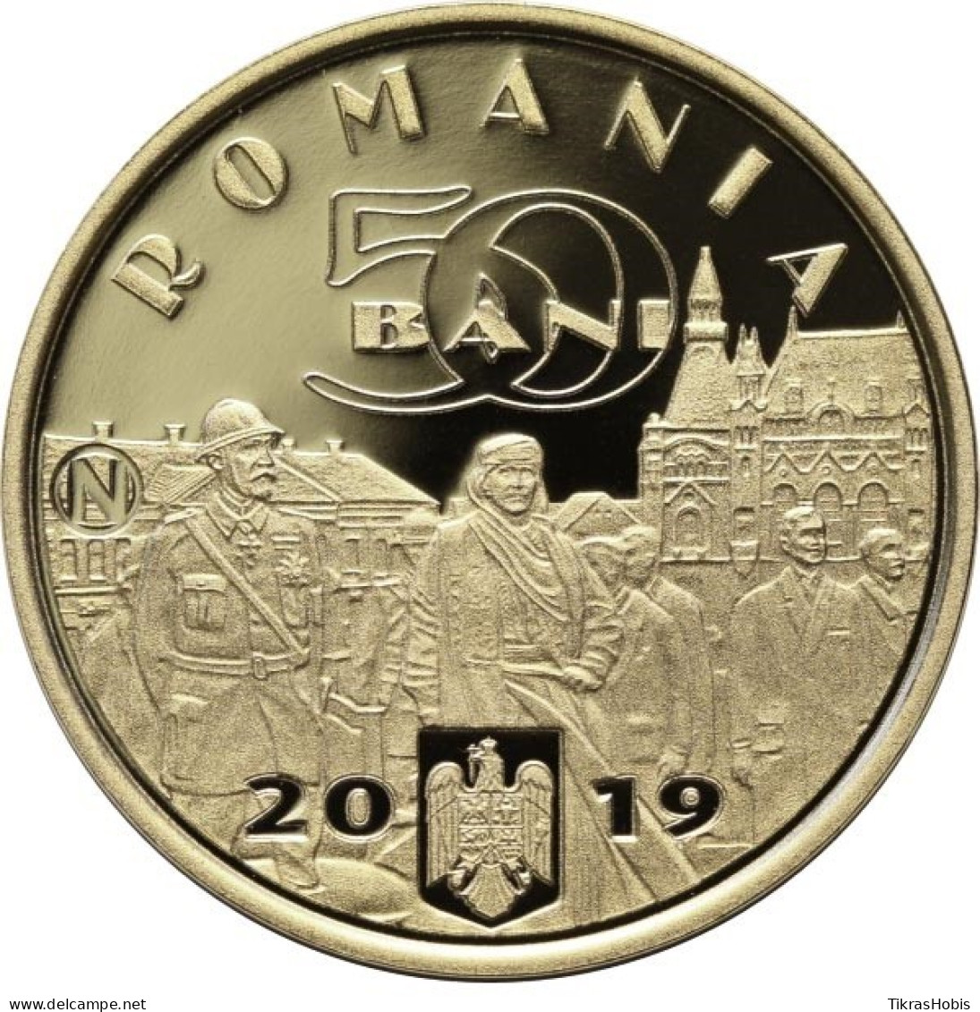 Romania 50 Banies, 2019 Ferdinand I - Roemenië