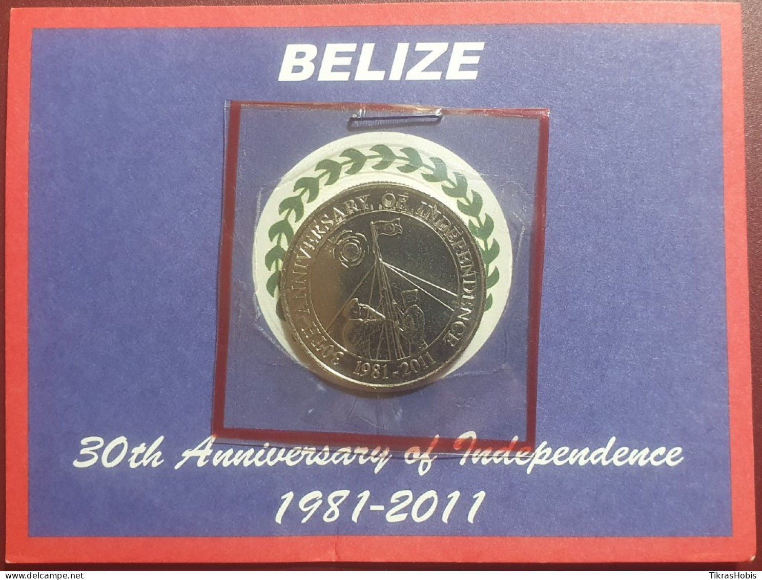 Belizes $ 2, 2011 Independence 30 Km139 - Belize