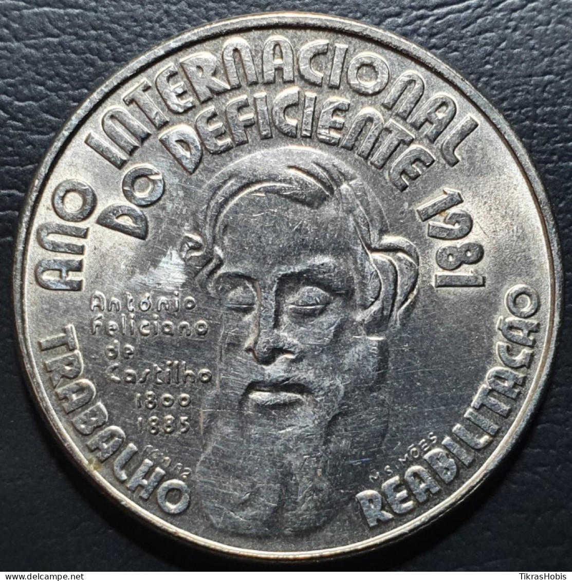 Portugal 25 Escuda, 1982 Disabled Year KM624 - Portugal