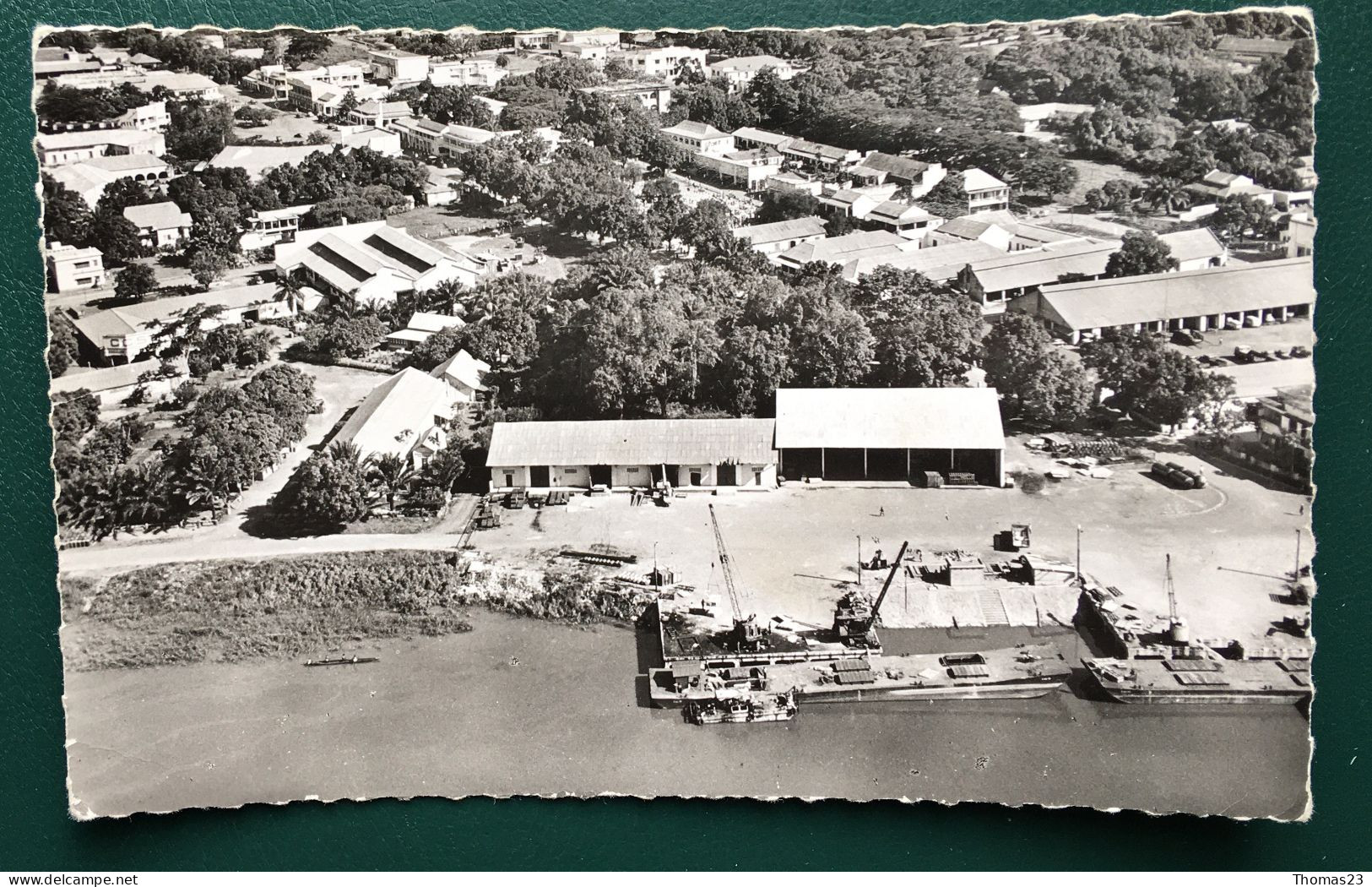 Douala, Le Nouveau Port En Construction, Lib "Au Messager", N° 1569 - Kamerun