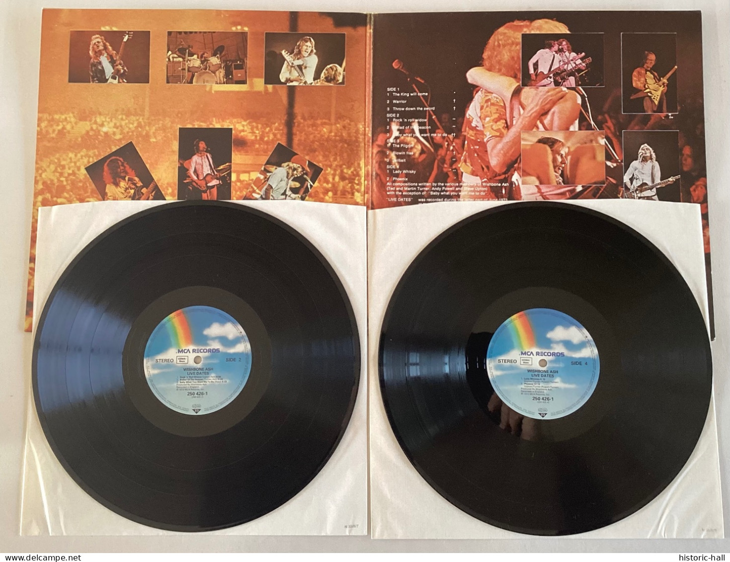 WISHBONE ASH - Live Dates - 2 LP - 1973/84 - German Press - Rock