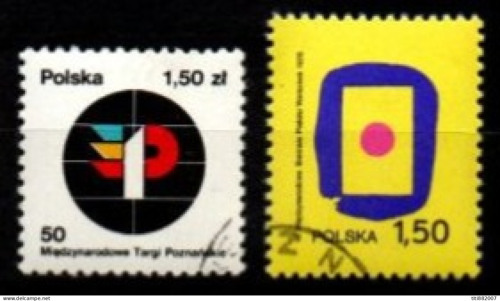 POLOGNE    -     1978  . Y&T N° 2386 / 2387  Oblitérés. - Oblitérés