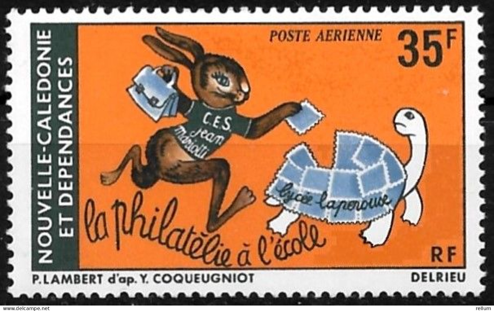 Nouvelle Calédonie 1978 - Yvert N° PA 186 - Michel N° 615 * - Ungebraucht