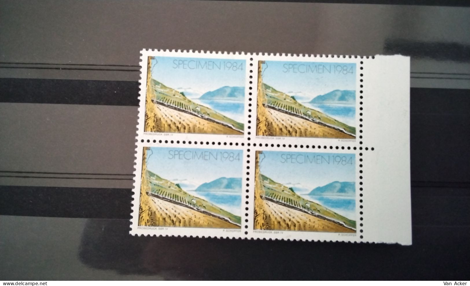 Switzerland Proof 1984 MNH. - Unused Stamps