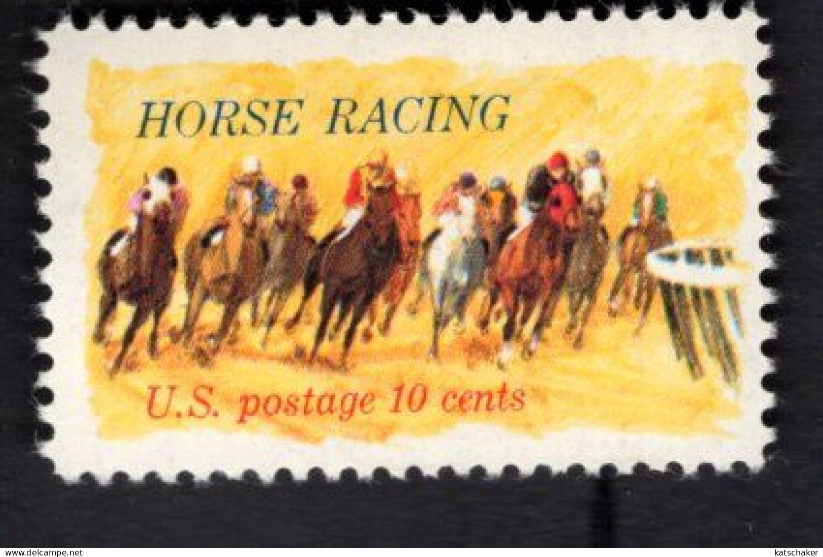 199970500 1974 SCOTT 1528 (XX) POSTFRIS MINT NEVER HINGED - HORSE RACING - Ungebraucht