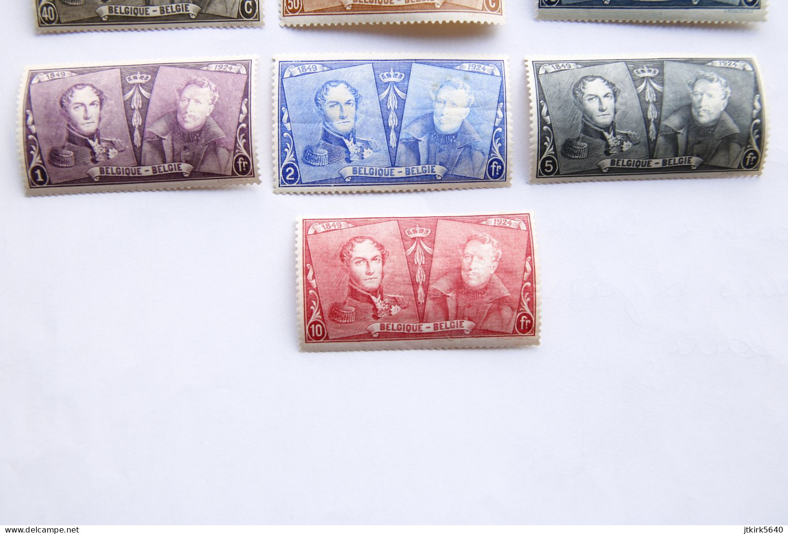 Série Commémorative  (COB/OBP 221/233, MNH**) 1925. - Unused Stamps
