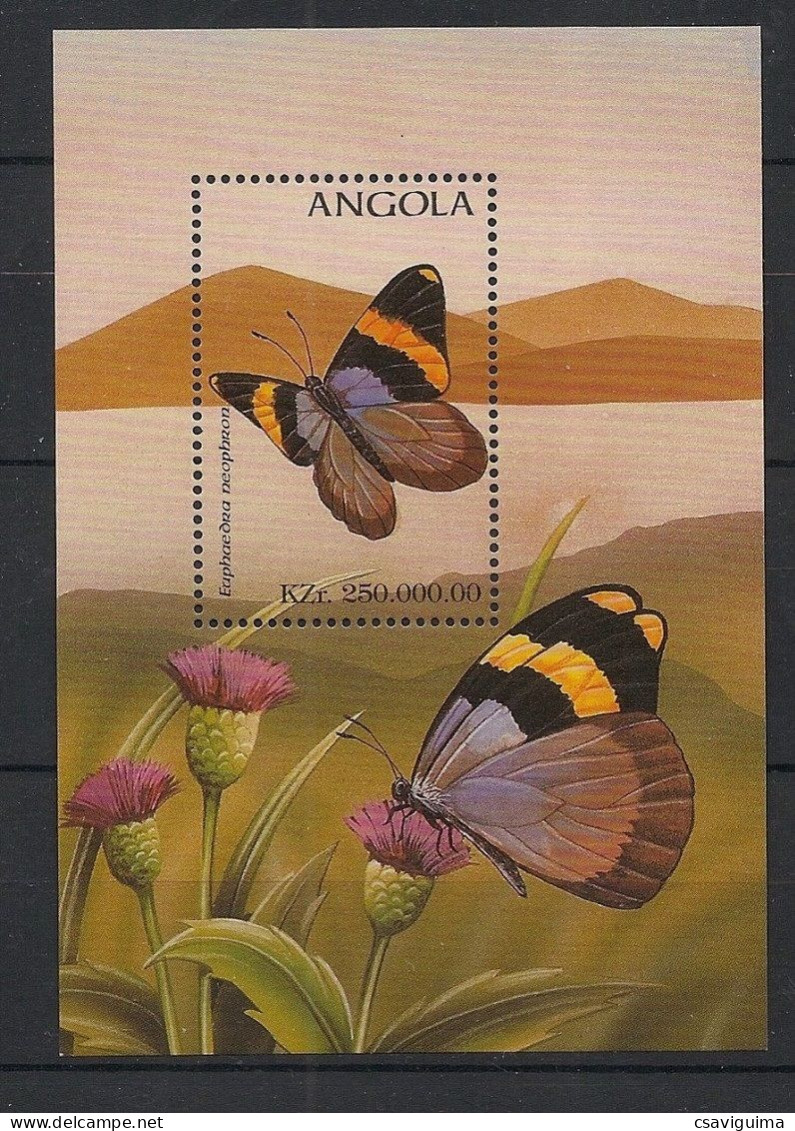 Angola - 1998 - Insects: Butterflies - Yv Bf 44 - Schmetterlinge