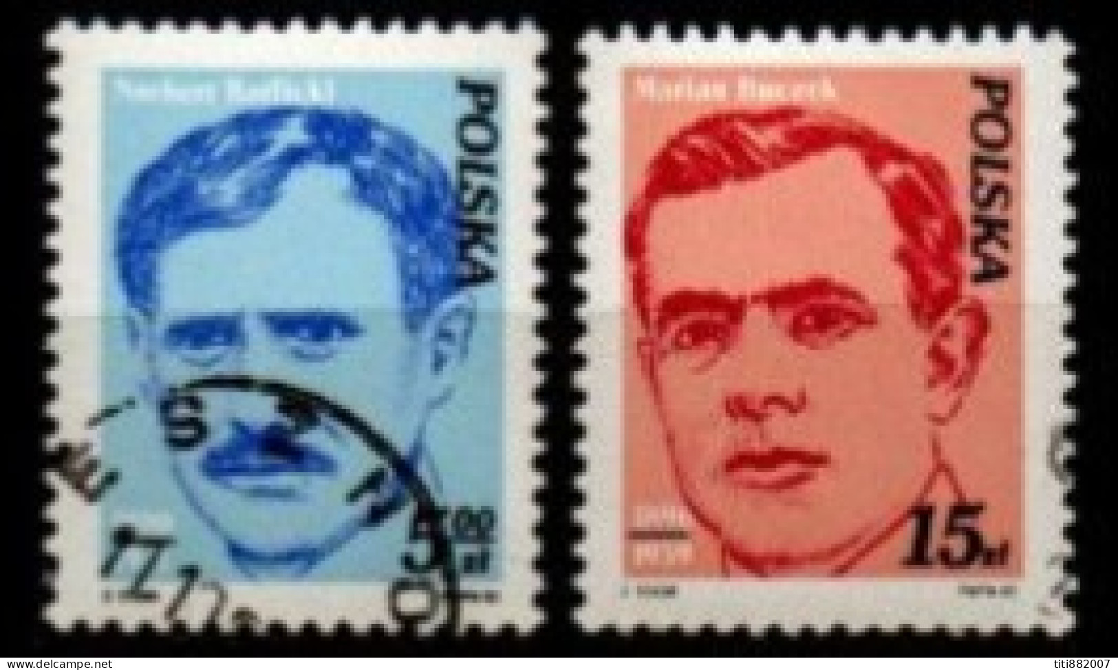 POLOGNE    -    1982 . Y&T N° 2636 & 2638 Oblitérés . - Used Stamps