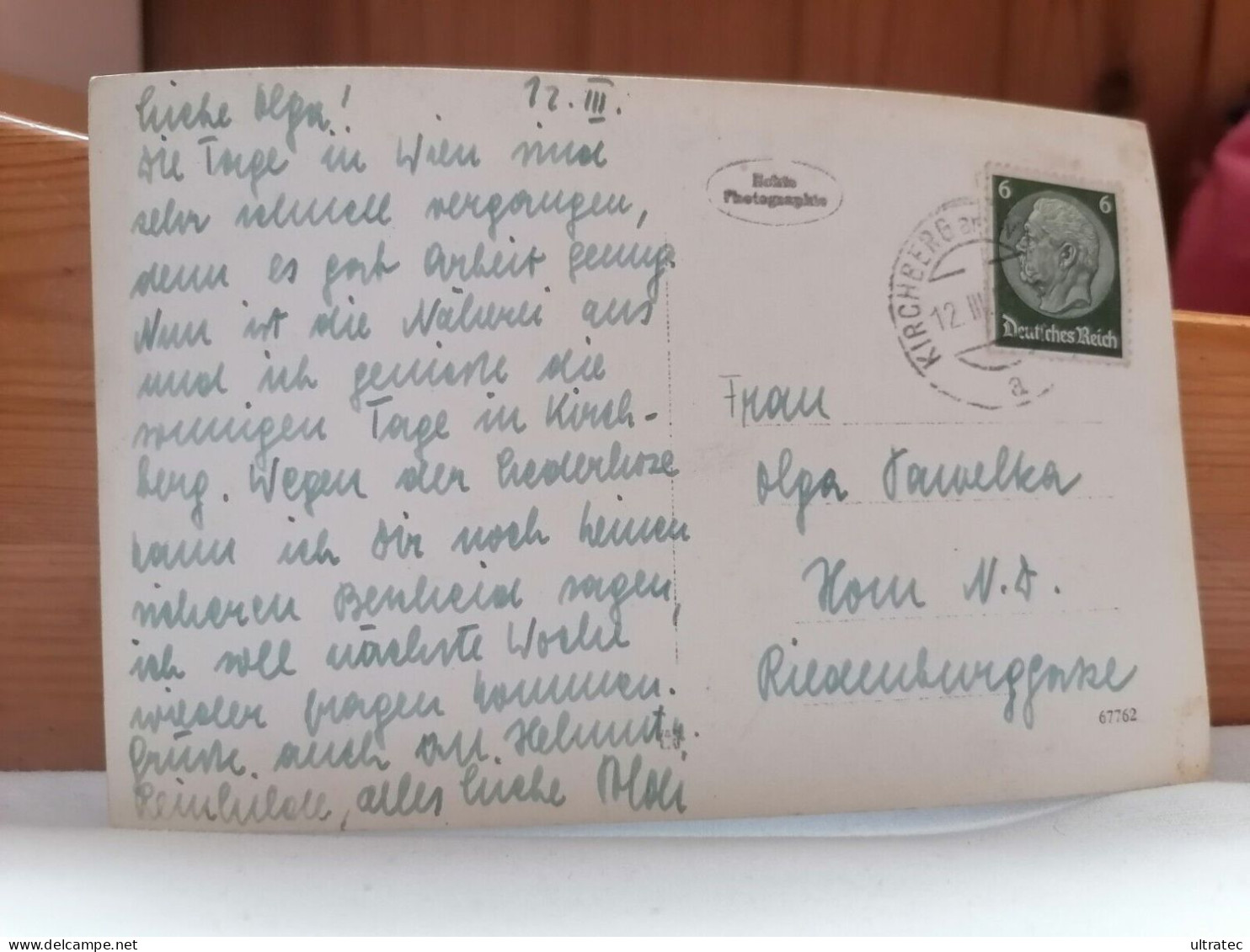 AK KIRCHBERG AM WECHSEL,  1940, SCHÖNE ALTE POSTKARTE  VINTAGE ANTIK ANSICHTSKARTE TOP ZEITDOKUMENT GUT ERHALTEN HEIMAT - Neunkirchen