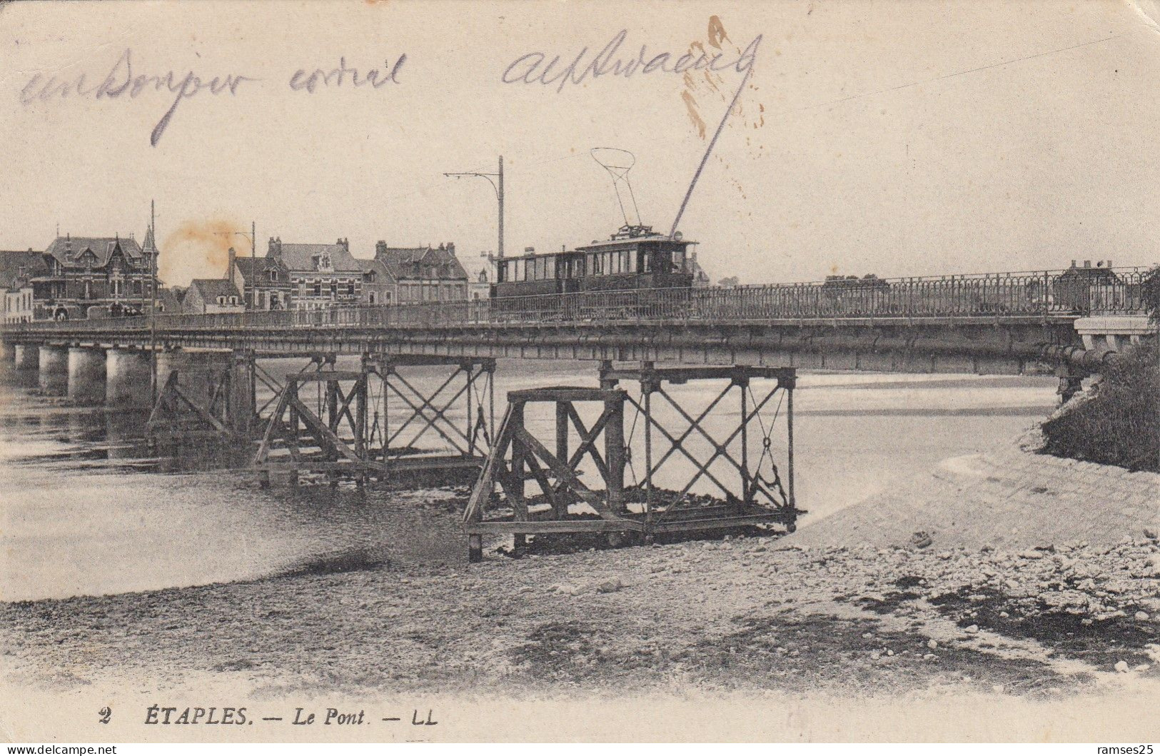 (265) CPA  Etaples  Le Pont - Etaples