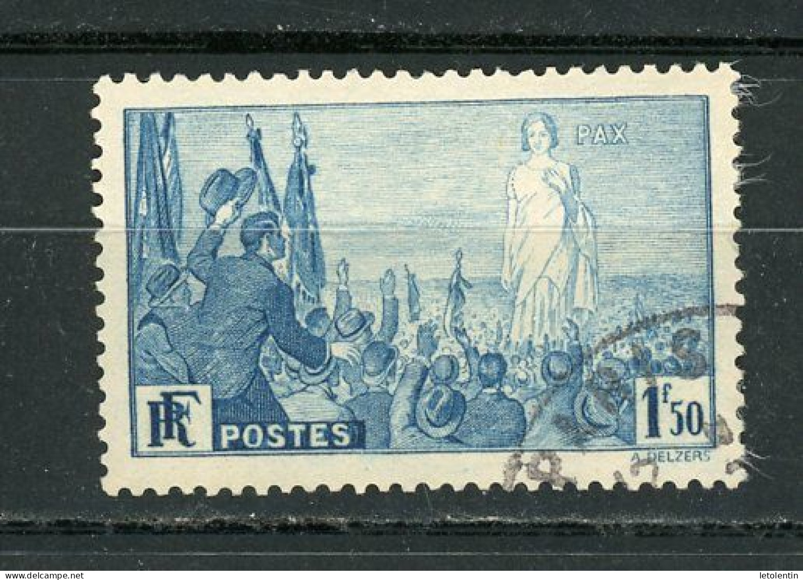 FRANCE- POUR LA PAIX- N° Yvert 328 OBL. - Used Stamps