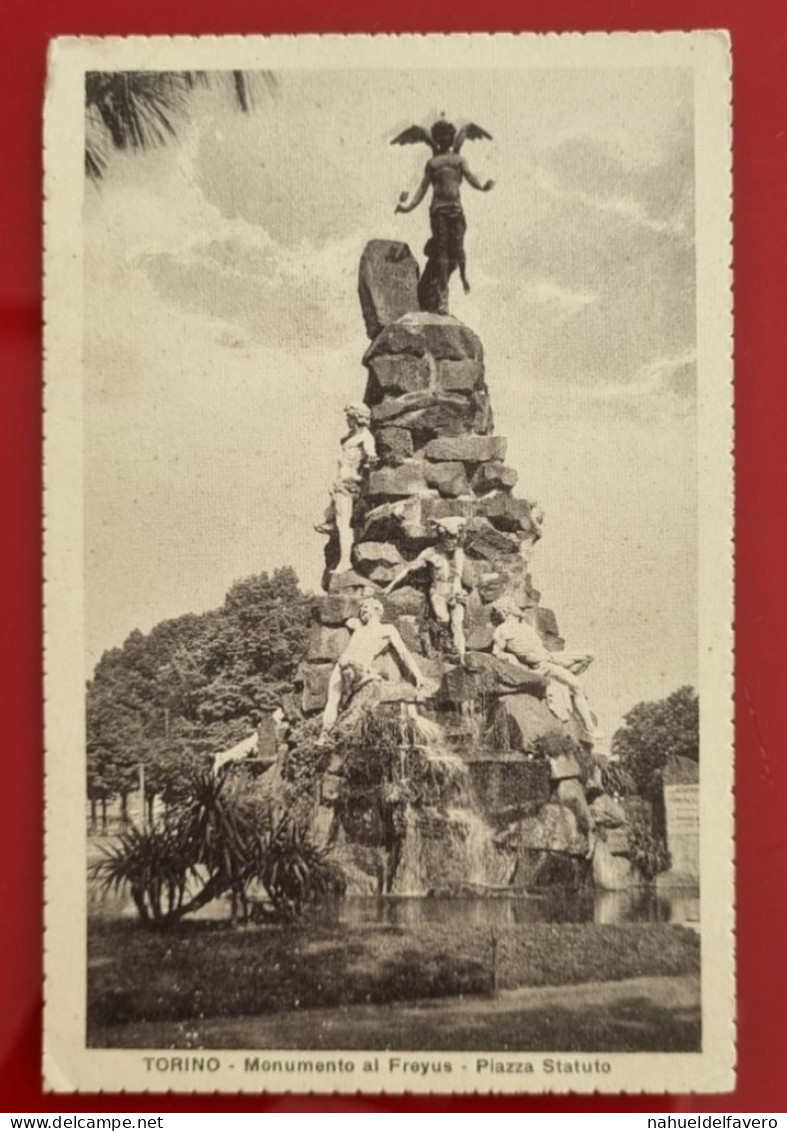 CPA Non Circulée - ITALIA - TORINO - Monumento Al Freyus - Piazza Statuto - Orte & Plätze