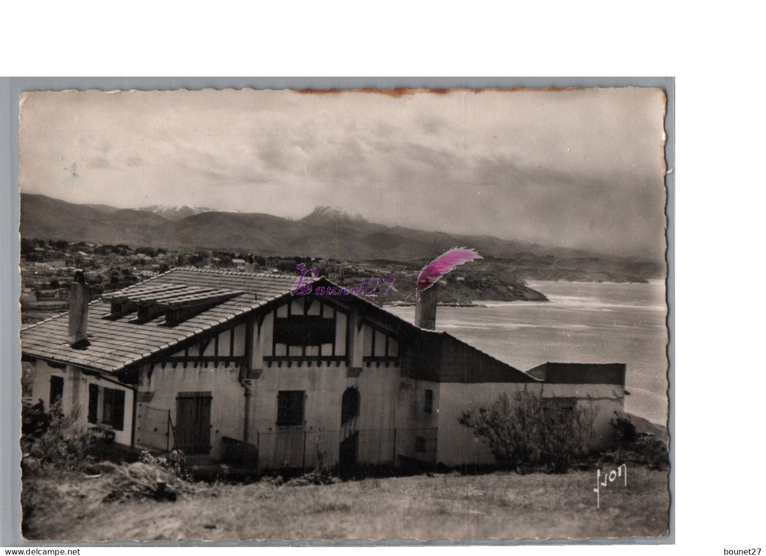 BIDART 64 - La Maison Basque Sur La Cote  - Bidart