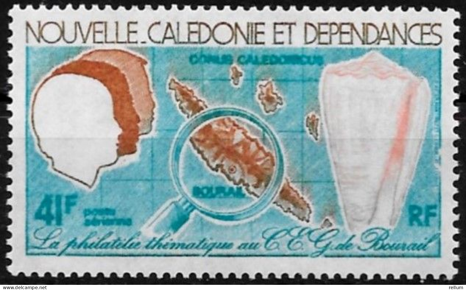 Nouvelle Calédonie 1978 - Yvert N° PA 187 - Michel N° 616 * - Ungebraucht