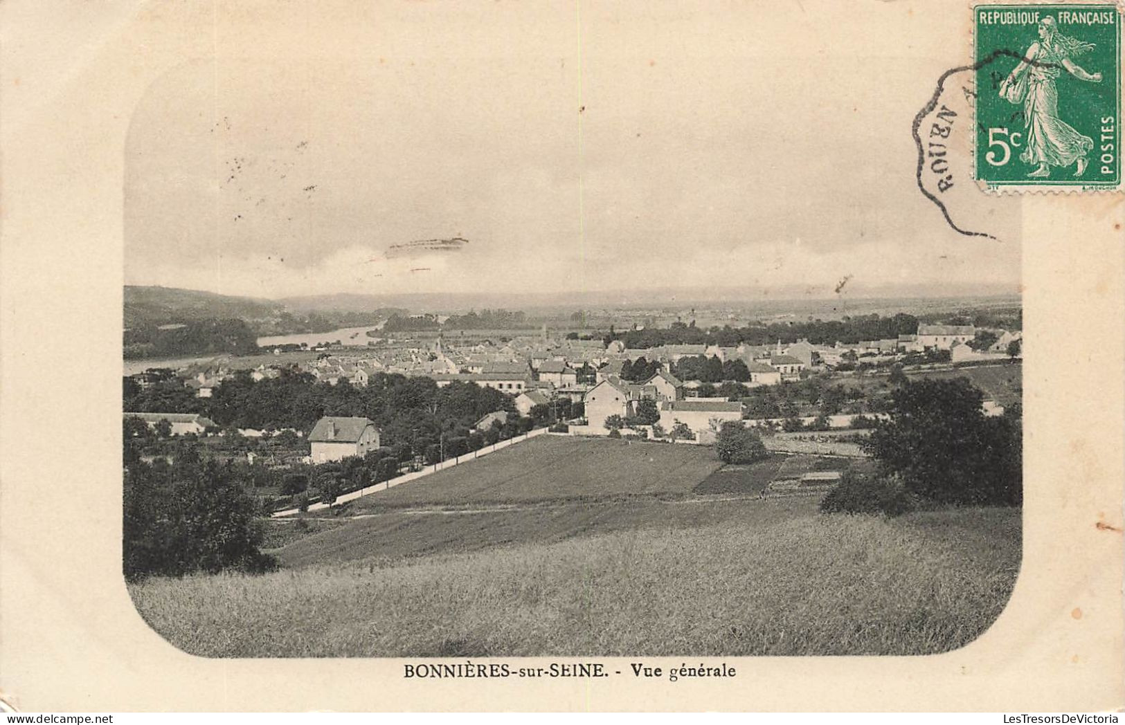 FRANCE - Bonnières Sur Seine - Vue Générale - Vue Sur La Ville - Carte Postale Ancienne - Bonnieres Sur Seine