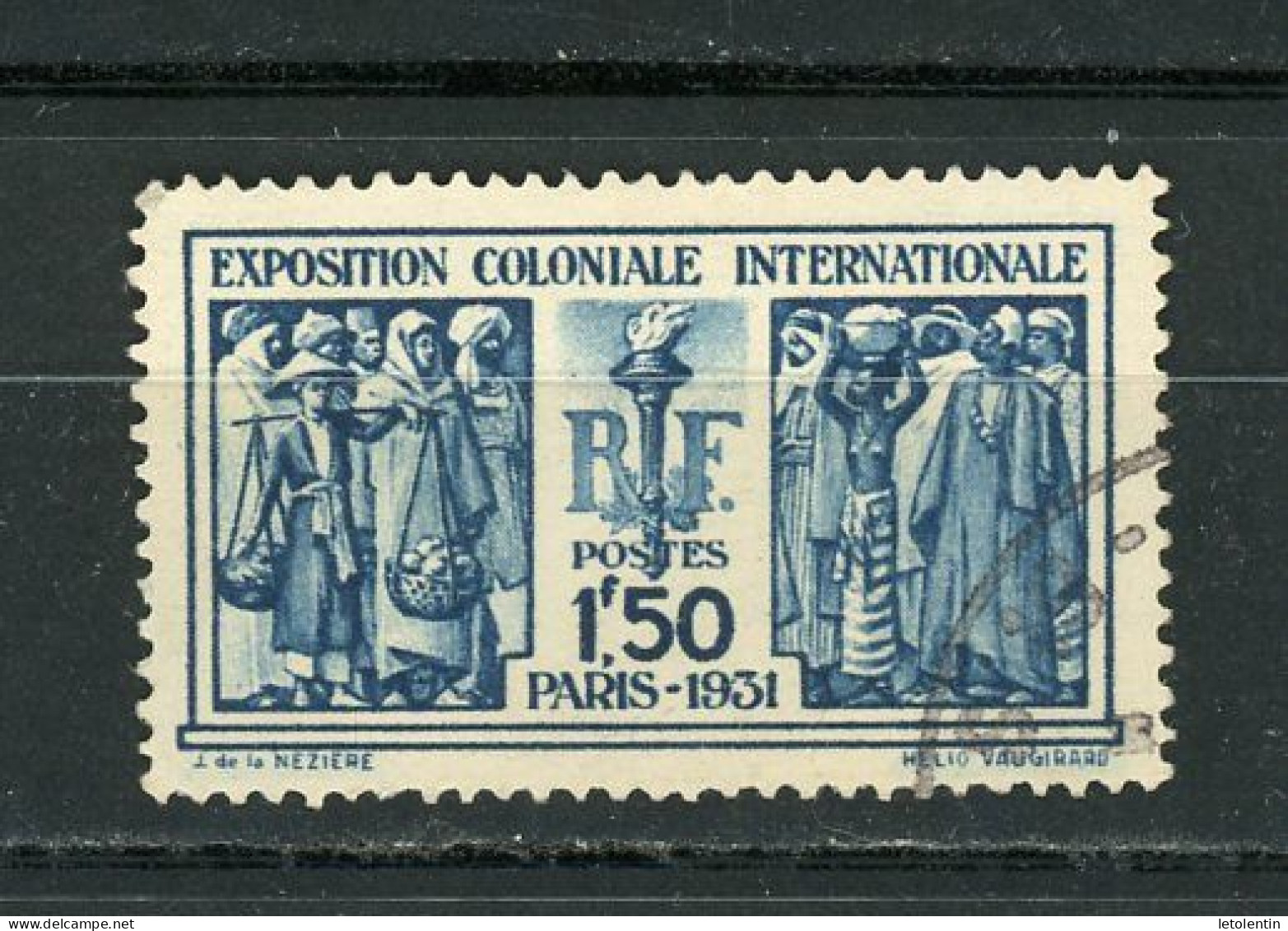 FRANCE - EXPO INTERNATIONALE - N° Yvert 274 Obli. - Used Stamps