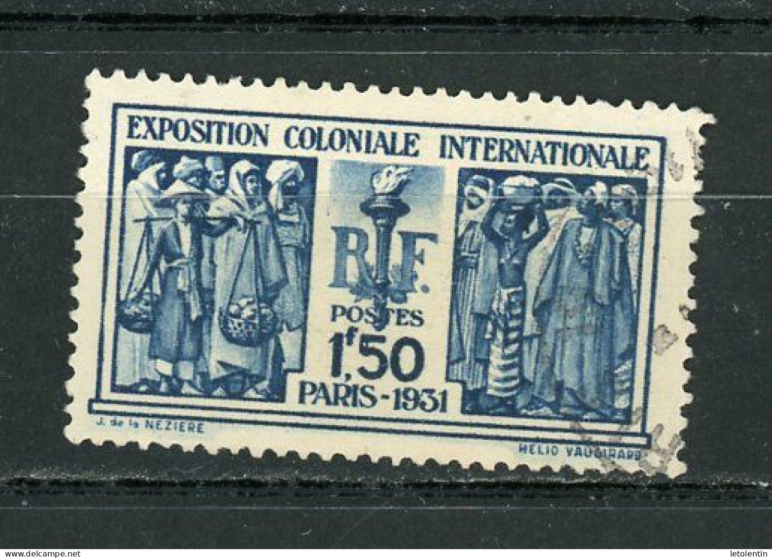 FRANCE - EXPO INTERNATIONALE - N° Yvert 274 Obli. - Used Stamps