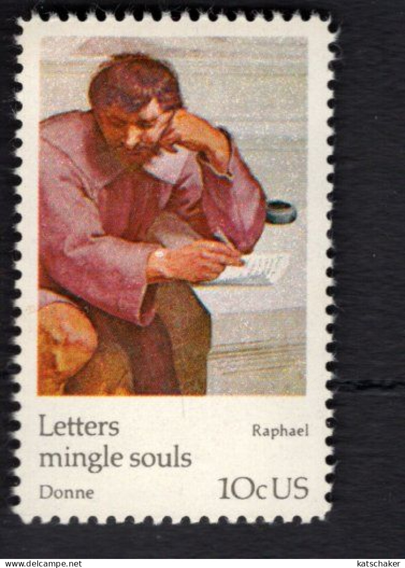 199971160 1974 SCOTT 1530 (XX)1530 POSTFRIS MINT NEVER HINGED - UPU CENT. - UNIVERSAL POSTAL UNION ISSUE - MICHELANGELO - Unused Stamps