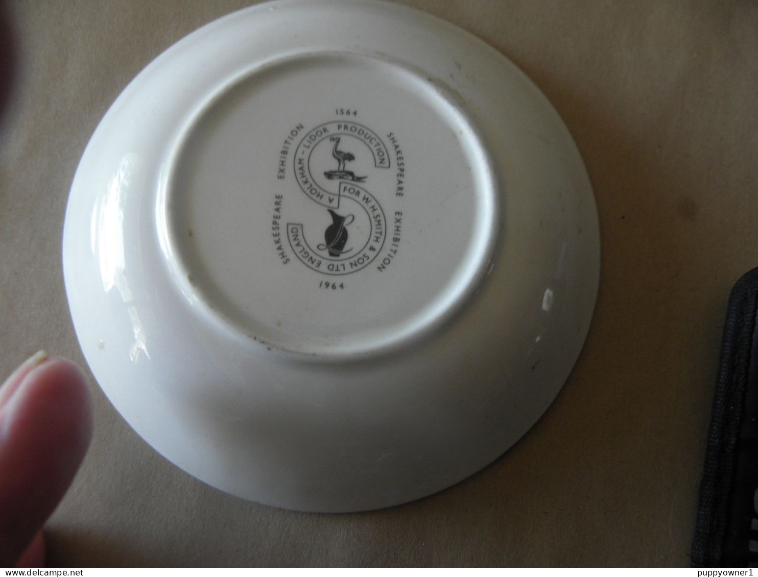 SHAKESPEARE EXPOSITION ASSIETTE PLAT SOUCOUPE VINTAGE 1964 Holkham Lidor - Holkham