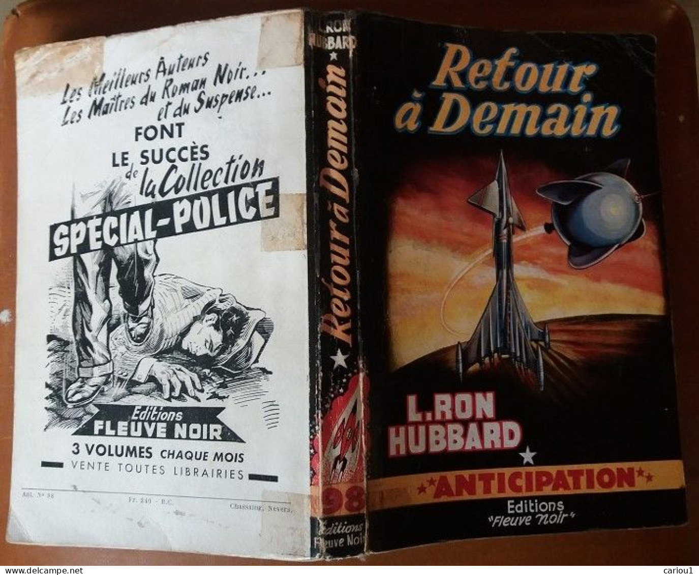 C1 L. Ron HUBBARD Retour A Demain FNA 98 EO 1957 SCIENTOLOGIE Port Inclus France - Fleuve Noir