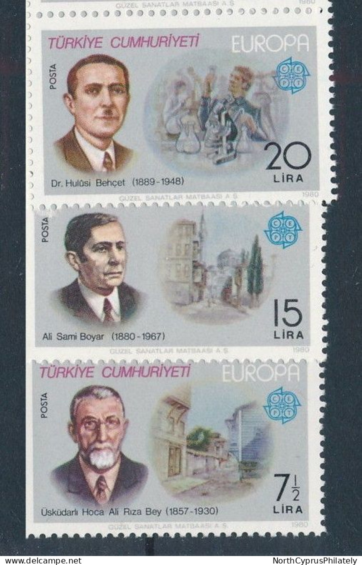 Turkey 1980 " Europa CEPT " MNH - 1980